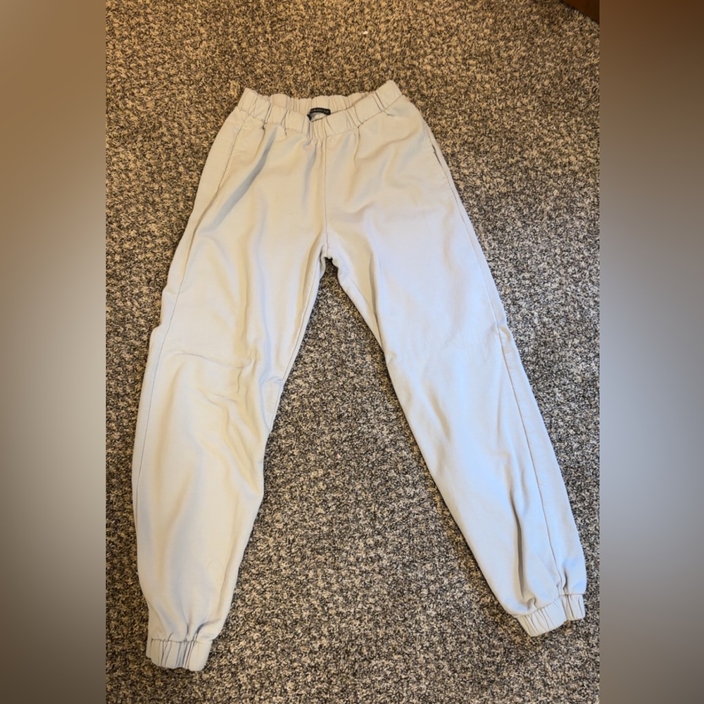 Light Grayish blue Jogger Pants